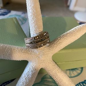 Judith Jack Marcasite Ring